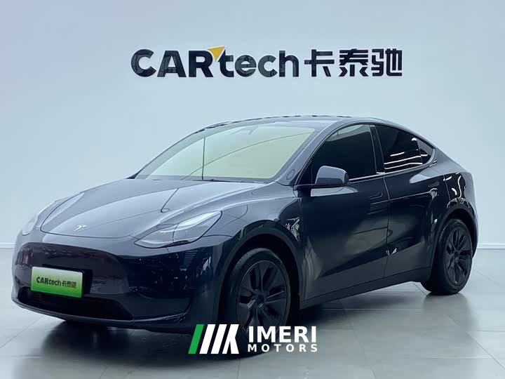 Tesla Model Y rear-wheel drive version - автомобиль из Китая