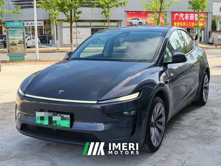 Tesla Model Y rear-wheel drive version - автомобиль из Китая