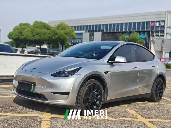 Tesla Model Y rear-wheel drive version - автомобиль из Китая