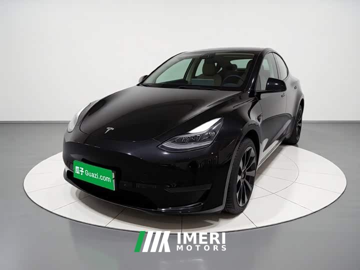 Tesla Model Y rear-wheel drive version - автомобиль из Китая