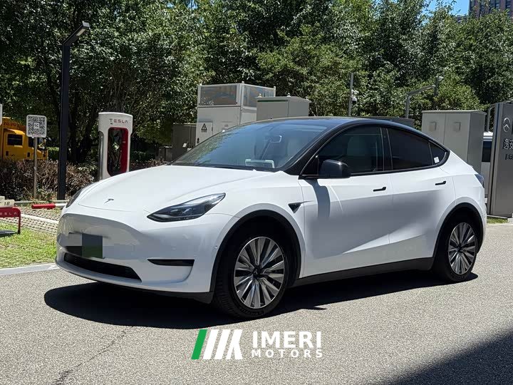 Tesla Model Y rear-wheel drive version - автомобиль из Китая