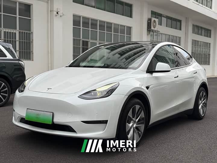 Tesla Model Y long-range all-wheel drive version - автомобиль из Китая