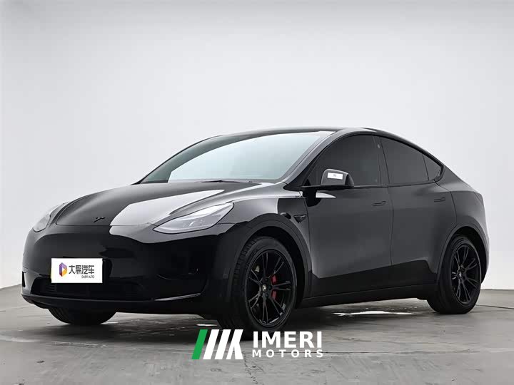 Tesla Model Y rear-wheel drive version - автомобиль из Китая