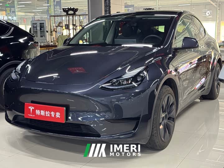 Tesla Model Y rear-wheel drive version - автомобиль из Китая