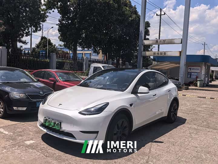 Tesla Model Y rear-wheel drive version - автомобиль из Китая