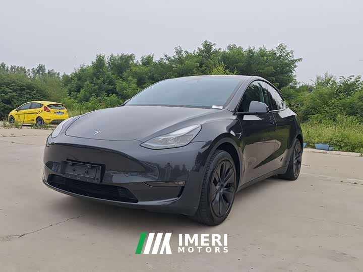 Tesla Model Y long-range all-wheel drive version - автомобиль из Китая