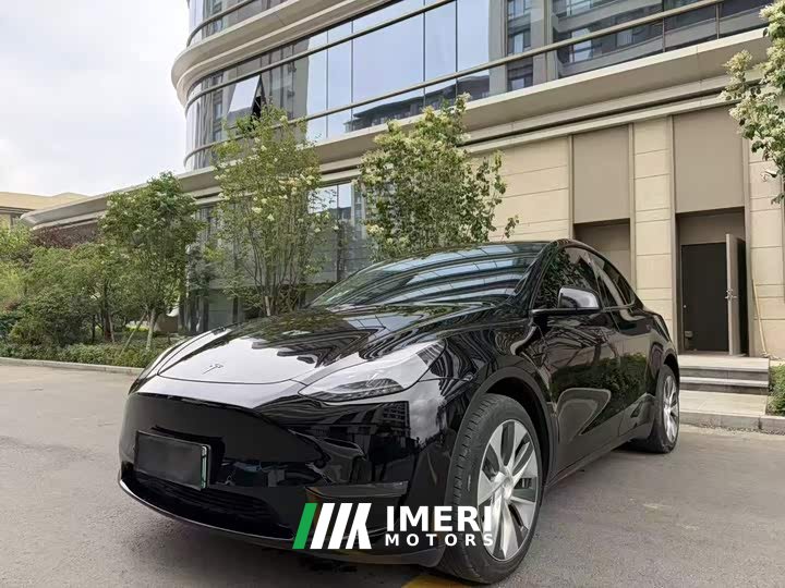 Tesla Model Y long-range all-wheel drive version - автомобиль из Китая