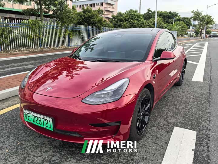 Tesla Model 3 rear-wheel drive version - автомобиль из Китая