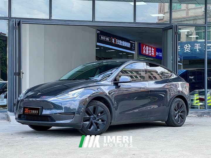 Tesla Model Y rear-wheel drive version - автомобиль из Китая