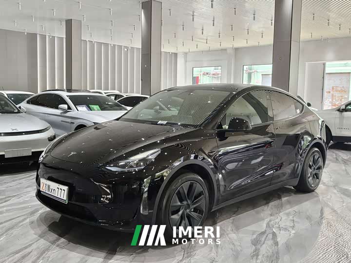 Tesla Model Y rear-wheel drive version - автомобиль из Китая