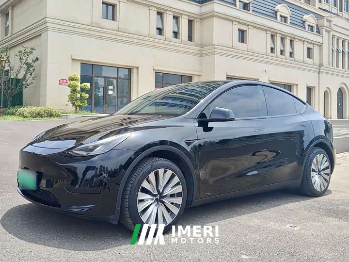 Tesla Model Y rear-wheel drive version - автомобиль из Китая