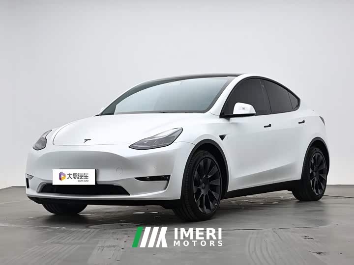 Tesla Model Y long-range all-wheel drive version 3D7 - автомобиль из Китая