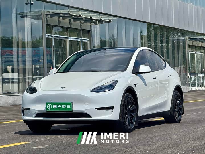 Tesla Model Y 2022 facelift, long-range all-wheel drive version