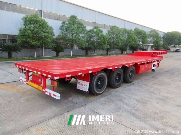 13.75m lowboy semi-trailer - грузовик из Китая