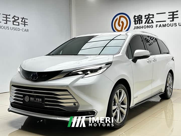 Toyota SIENNA 2023 2.5L Hybrid Platinum Edition - автомобиль из Китая