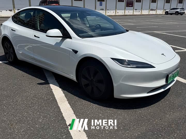 Tesla Model 3 facelift, long-range all-wheel drive version