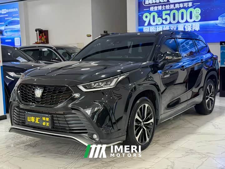 Crown Kluger Crown Lufang 2023 2.5L HEV four-wheel drive luxury version