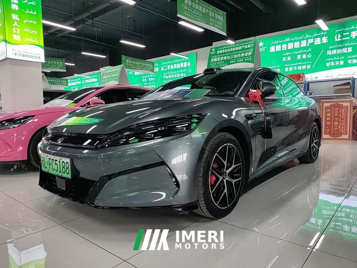 BYD Han L DM-p four-wheel drive lidar flagship - автомобиль из Китая