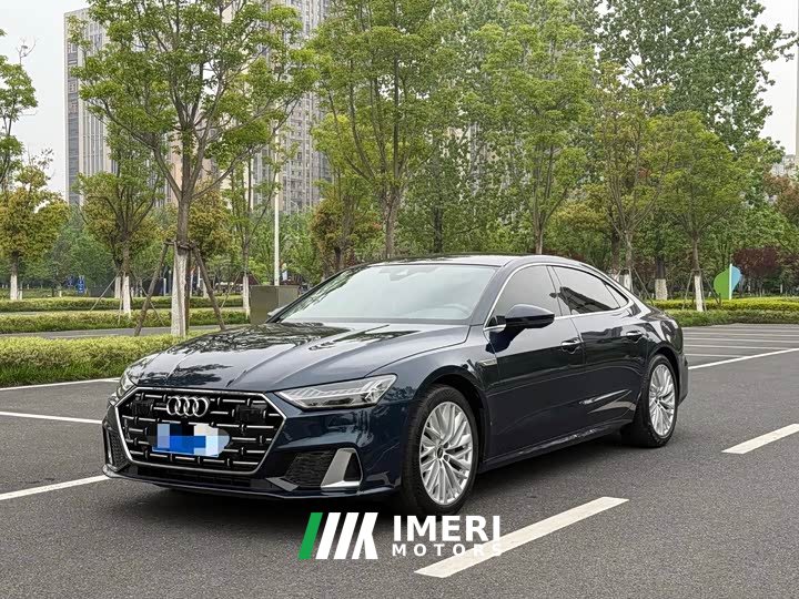 Audi A7L 2022 45 TFSI S-line Dream-Building Crystal Package - автомобиль из Китая
