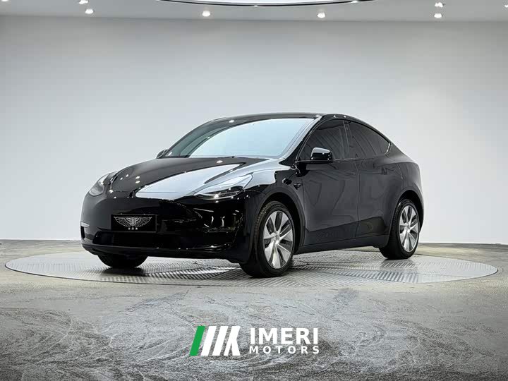 Tesla Model Y long-range all-wheel drive version - автомобиль из Китая
