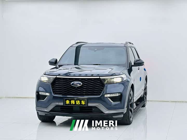 Ford Explorer 2020 EcoBoost 285 four-wheel drive sports version ST-LINE 6 seats