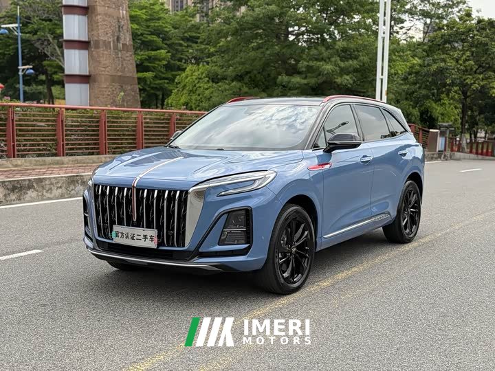 Hongqi HS3 2.0T four-wheel drive promising version - автомобиль из Китая