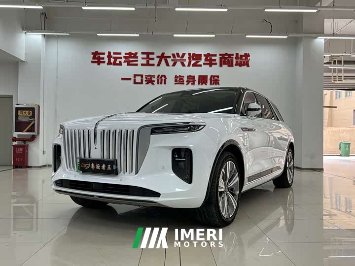 Hongqi E-HS9 660km Qichang version six seats - автомобиль из Китая