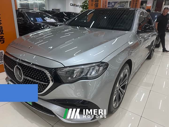 Mercedes-Benz E-Class New Energy 2024 E 350 e L plug-in hybrid sports sedan