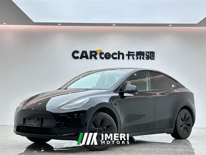 Tesla Model Y rear-wheel drive version - автомобиль из Китая