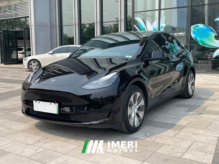 Tesla Model Y rear-wheel drive version - автомобиль из Китая