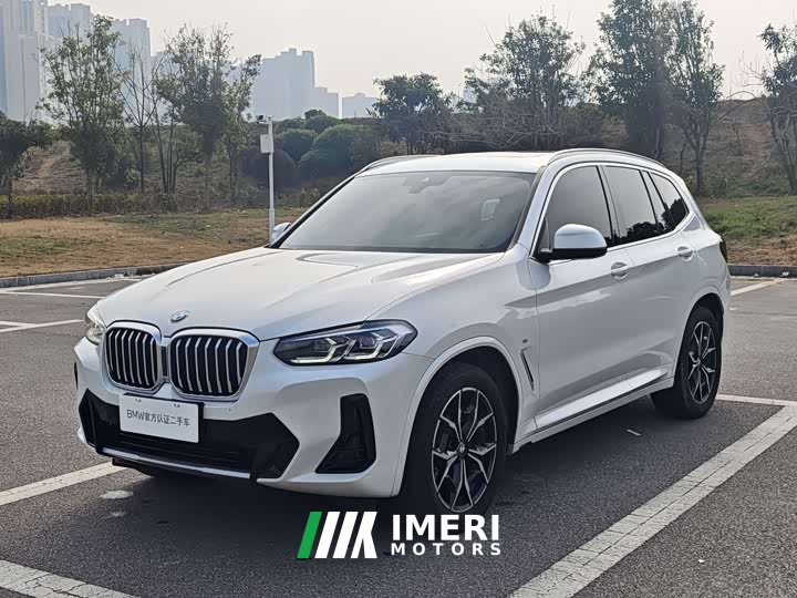 BMW X3 2022 facelift xDrive25i M sports package - автомобиль из Китая