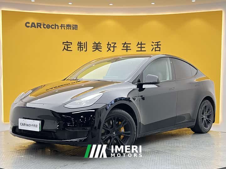 Tesla Model Y standard range rear-wheel drive version - автомобиль из Китая