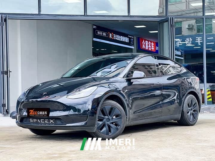 Tesla Model Y 2023 rear-wheel drive version - автомобиль из Китая