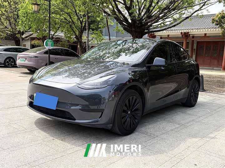 Tesla Model Y rear-wheel drive version - автомобиль из Китая