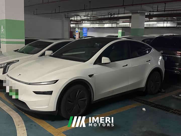 Tesla Model Y rear-wheel drive version - автомобиль из Китая