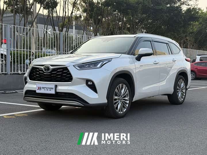 Toyota Highlander 2024 2.5L smart electric hybrid dual-engine four-wheel drive luxury version 7 seats