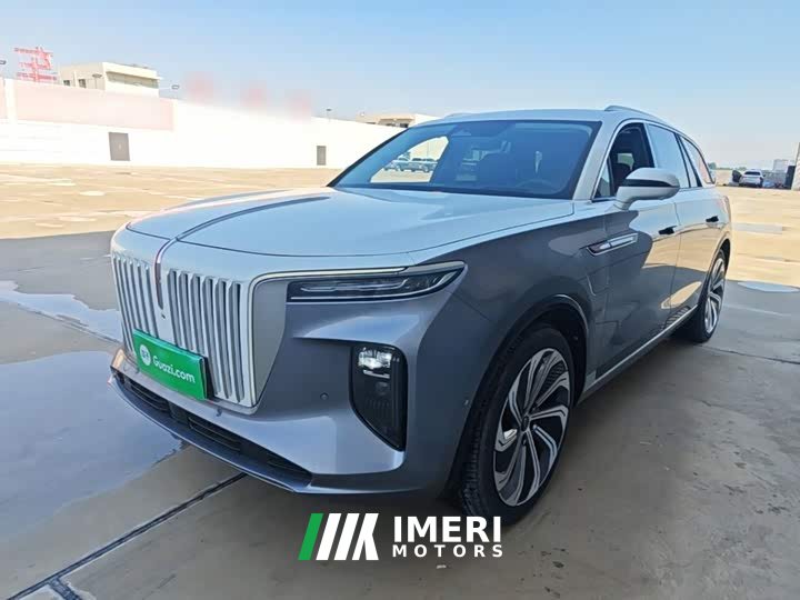 Hongqi E-HS9 660km flag collar version four seats - автомобиль из Китая