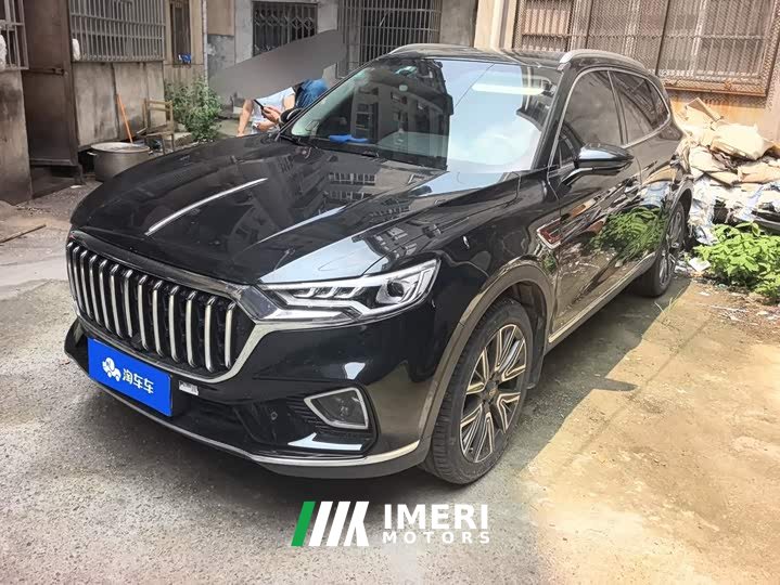 Hongqi HS5 facelift 2.0T Zhilian Qixiang four-wheel drive version - автомобиль из Китая