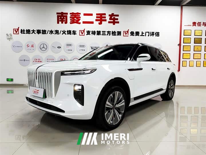 Hongqi E-HS9 660km Qichang version six seats - автомобиль из Китая