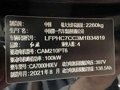 Hongqi E-QM5 2021 online appointment charging basic version 4 seats - фото 8