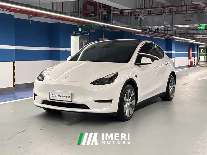 Tesla Model Y rear-wheel drive version - автомобиль из Китая