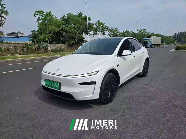 Tesla Model Y rear-wheel drive version - автомобиль из Китая