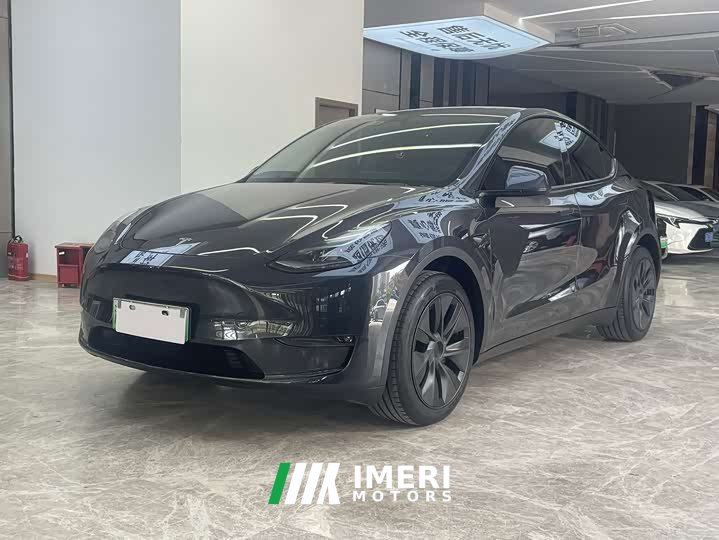 Tesla Model Y long-range all-wheel drive version - автомобиль из Китая