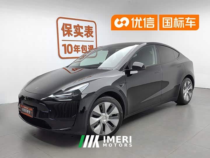 Tesla Model Y rear-wheel drive version - автомобиль из Китая