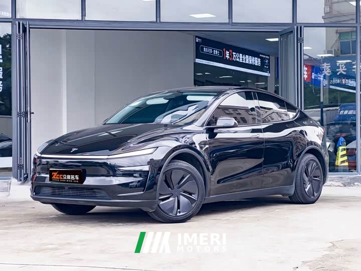 Tesla Model Y rear-wheel drive version - автомобиль из Китая