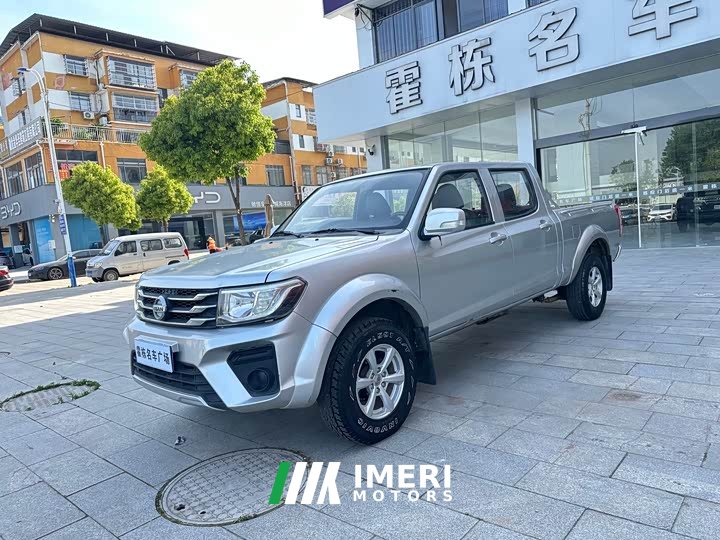 Ruiqi 2021 2.4T diesel two-wheel drive entrepreneurial version long cargo box YCY24165-61 - автомобиль из Китая