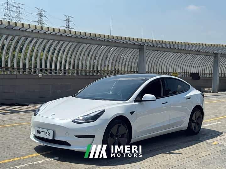 Tesla Model 3 rear-wheel drive version - автомобиль из Китая