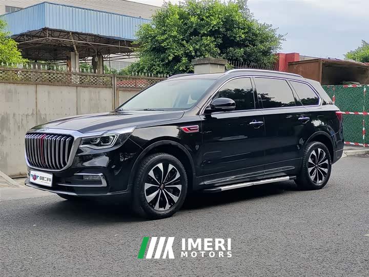 Hongqi HS7 2.0T DCT two-wheel drive smart connected flagship version, five seats - автомобиль из Китая