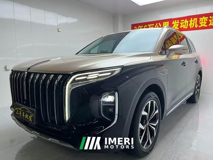 Hongqi HS7 2.0T automatic four-wheel drive flag collar version, seven seats - автомобиль из Китая