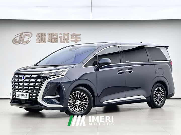 Denza D9 2022 DM-i 970 four-wheel drive flagship - автомобиль из Китая